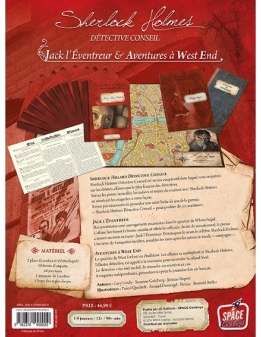 SHERLOCK HOLMES - JACK L'ÉVENTREUR &...