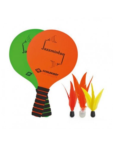 RAQUETTES + VOLANTS DE JAZZMINTON