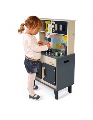 GRANDE CUISINE MOZAIC EN BOIS JANOD