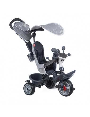 TRICYCLE EVOLUTIF BABY DRIVER GRIS SMOBY