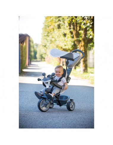TRICYCLE EVOLUTIF BABY DRIVER GRIS SMOBY