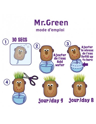 MR GREEN - TETE A POUSSER AVEC...