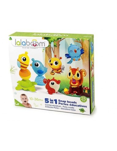 COFFRET 25 PERLES EDUCATIVES ANIMAUX...
