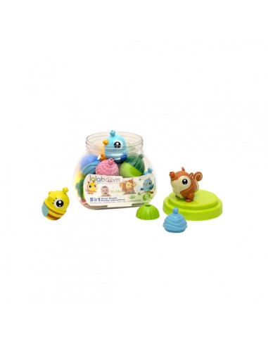 BARIL DE PERLES ANIMAUX DE LA FORET -...