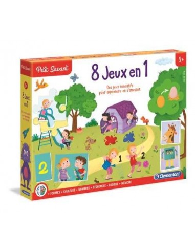 8 JEUX EN 1 - CLEMENTONI