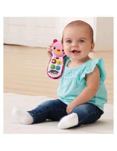 TÉLÉPHONE ALLO BÉBÉ ROSE - VTECH