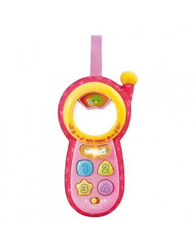 TÉLÉPHONE ALLO BÉBÉ ROSE - VTECH