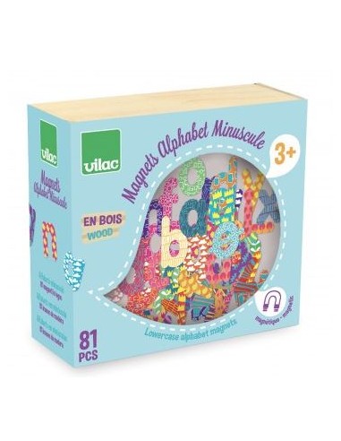 LETTRES MAGNETIQUES MINUSCULE 81 PCS...
