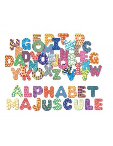 LETTRES MAJUSCULES MAGNETIQUES EN...