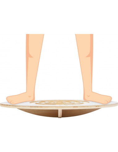 PLANCHE D'EQUILIBRE BOIS