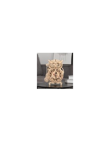 MAQUETTE HORLOGE HIBOUX