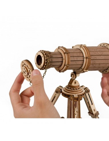 MAQUETTE TELESCOPE BOIS