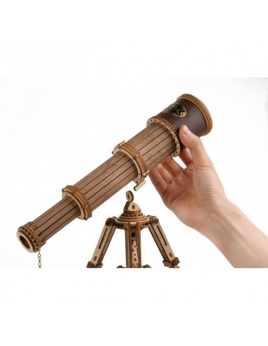 MAQUETTE TELESCOPE BOIS