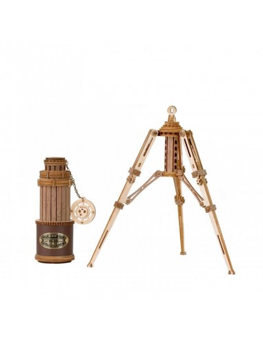 MAQUETTE TELESCOPE BOIS