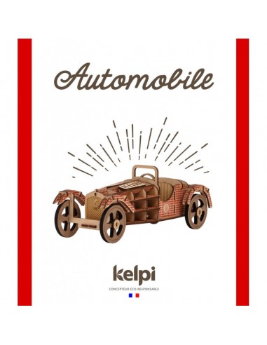 VOITURE MOTIF ROUGE KELPI