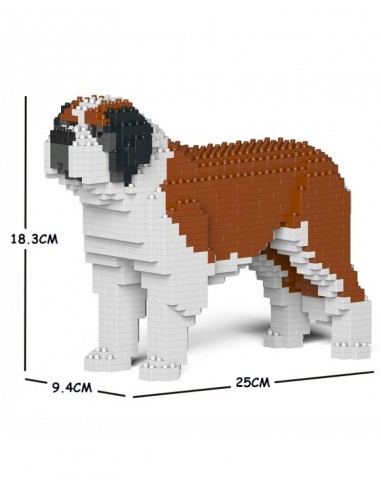 CHIEN ST BERNARD EN BRIQUES JEKCA