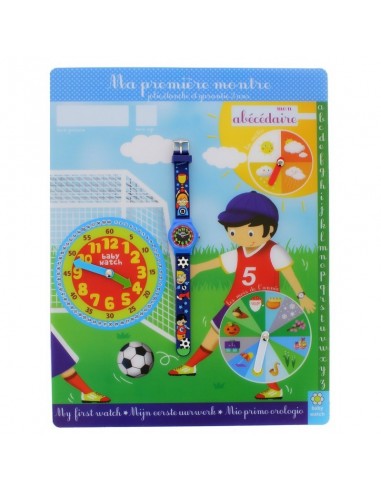 MONTRE PEDAGOGIQUE ZAP SOCCER BABYWATCH