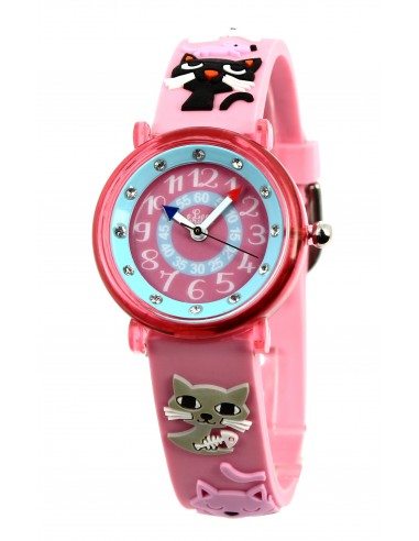 MONTRE PEDAGOGIQUE CHAT BABYWATCH