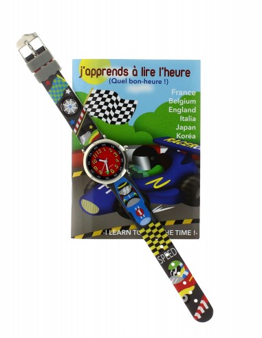 MONTRE PEDAGOGIQUE BON-HEURE RACE...