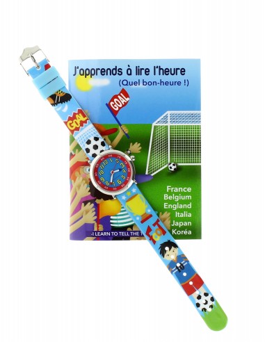 MONTRE PEDAGOGIQUE BON-HEURE GOAL...
