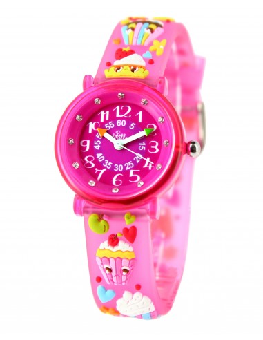 MONTRE PEDAGOGIQUE ZAP CUPCAKE BABYWATCH