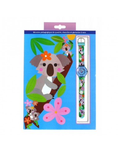 MONTRE PEDAGOGIQUE ZAP KOALA BABYWATCH
